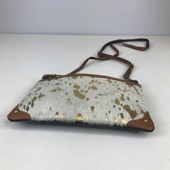 Vaan Jo Rawhide Leather Xbody NWT - Picture 6 of 9